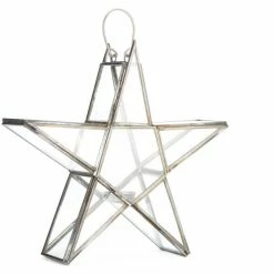 Nkuku Small Antique Zinc Sanwi Standing Star