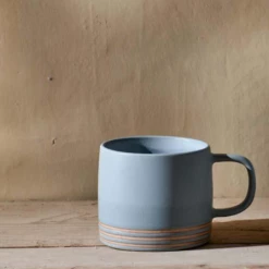 Nkuku Enesta Line Mug In Dusty Blue 7 Nkuku Enesta Line Mug In Dusty Blue