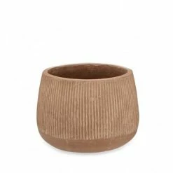 Nkuku Small Terracotta Wampu Wide Planter