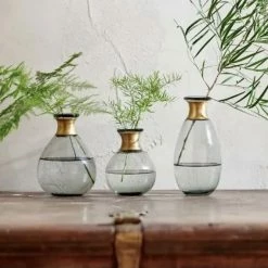 Nkuku Mini Miza Large Smoke Vase