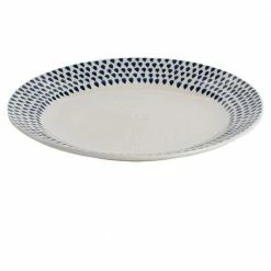 Nkuku Indigo Drop Dinner Plate