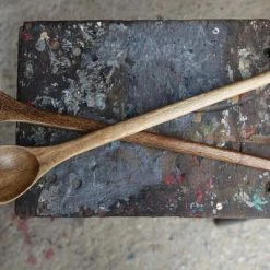 Nkuku Mango Wood Salad Servers (set Of 2)