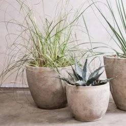 Nkuku Affiti Clay Planter By 9 Nkuku Affiti Clay Planter By