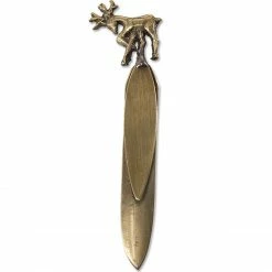Nkuku Brass Stag Bookmark