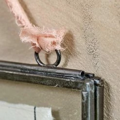 Nkuku Kiko Small Portrait Frame In Zinc