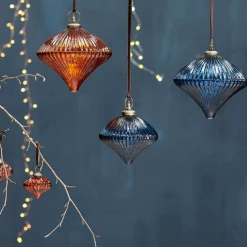 Nkuku Burnt Amber Bouka Giant Bauble