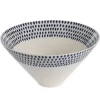 Nkuku Indigo Drop Serving Bowl Large