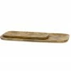 Nkuku Small Wooden Nalbari Platter
