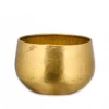 Nkuku Atsu Brass Planter - Medium