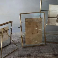 Nkuku NKUKU AZIZI STANDING BRASS FRAME