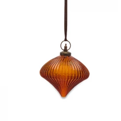 Nkuku Burnt Amber Bouka Giant Bauble