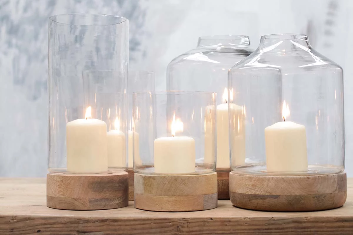 Nkuku Large Tapered Hurricane Lantern 5 Nkuku Large Tapered Hurricane Lantern