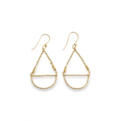 Nkuku Nuba Gold Earrings