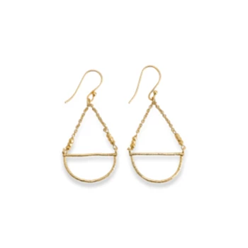 Nkuku Nuba Gold Earrings 1 Nkuku Nuba Gold Earrings