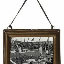 Nkuku 12.5x17.5 cm Brass and Glass Kariba Horizontal Frame 6 Nkuku 12.5x17.5 cm Brass and Glass Kariba Horizontal Frame