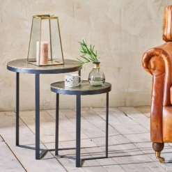 Nkuku Maba Nesting Side Tables