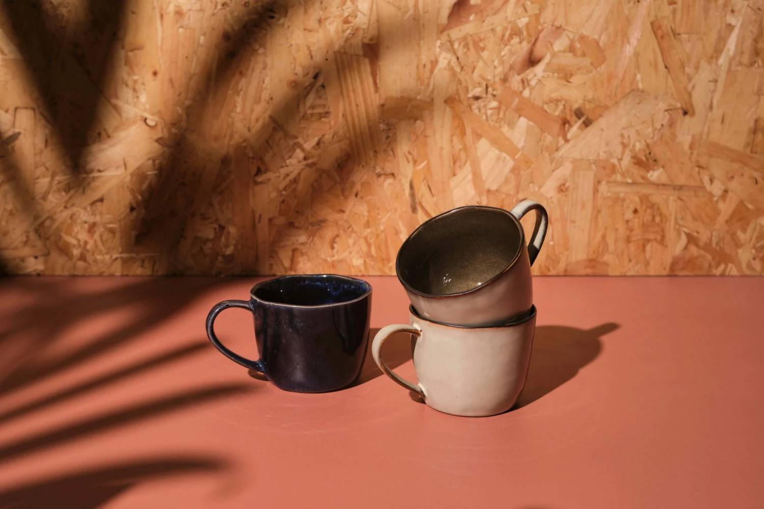 Nkuku Off-White & Brown Glazed Coffee Mug 2 Nkuku Off-White & Brown Glazed Coffee Mug