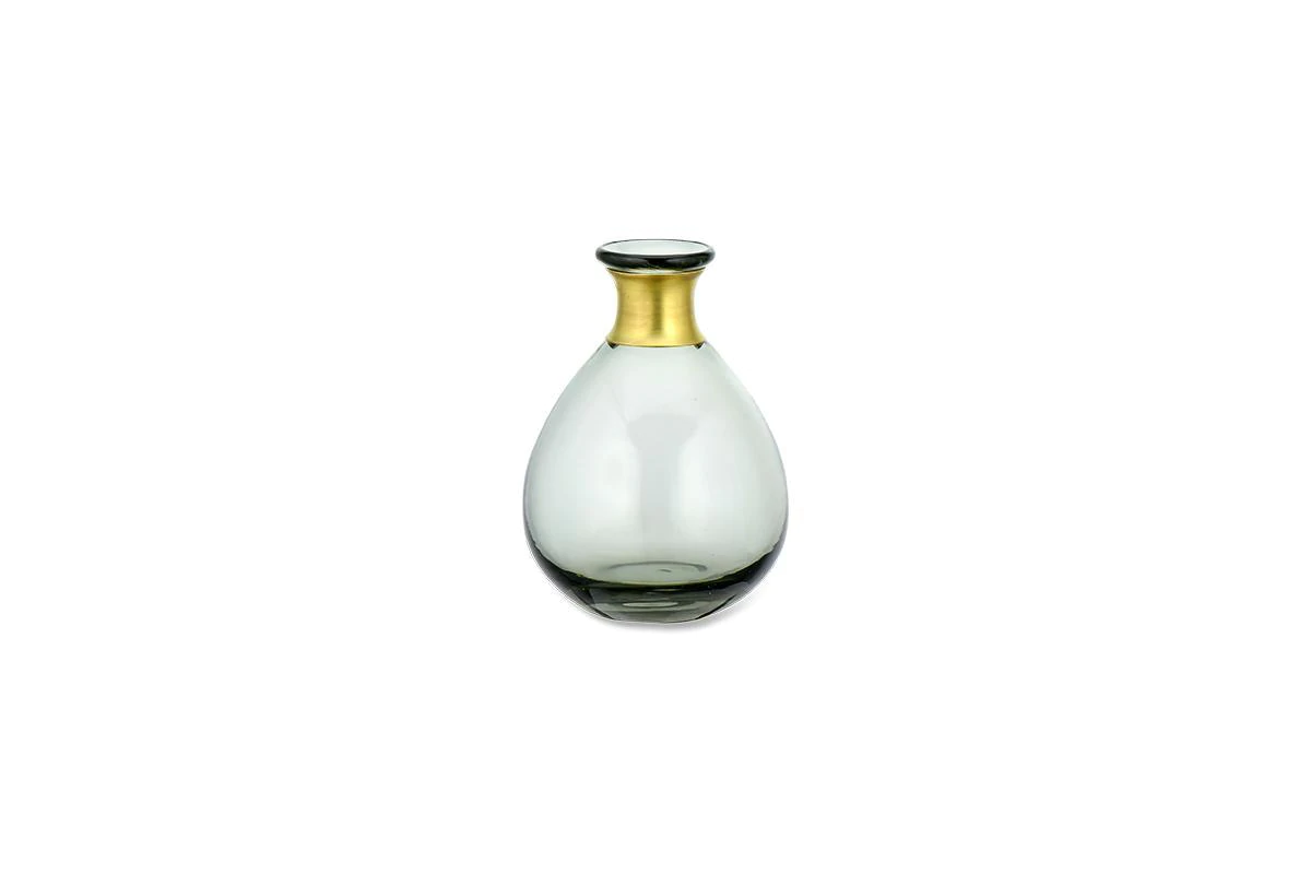 Nkuku Miza Mini Glass Vase - Medium 1 Nkuku Miza Mini Glass Vase - Medium