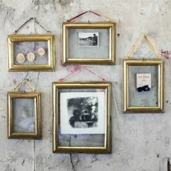 Nkuku Small Kariba Antique Brass Frame