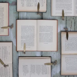 Nkuku Brass Elephant Bookmark