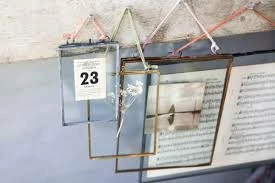 Nkuku Medium Kiko Antique Brass Hanging Frame 5 x 7 inch Portrait 2 Nkuku Medium Kiko Antique Brass Hanging Frame 5 x 7 inch Portrait