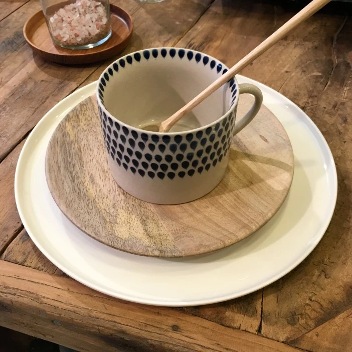 Nkuku Small Artisan Plate 2 Nkuku Small Artisan Plate