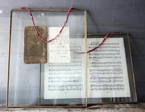 Nkuku 12x18 cm Brass and Glass Kiko Horizontal Frame 4 Nkuku 12x18 cm Brass and Glass Kiko Horizontal Frame