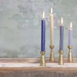 Nkuku Jahi Brass Candlestick Large