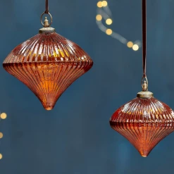 Nkuku Burnt Amber Bouka Giant Bauble