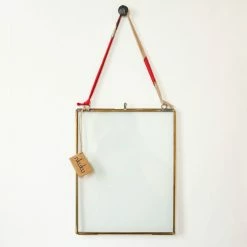 Nkuku Antique Brass Kiko Frame 8 X 10 Inches - Portrait