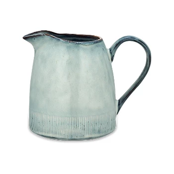 Nkuku Large Dusty Blue Malia Jug 1 Nkuku Large Dusty Blue Malia Jug