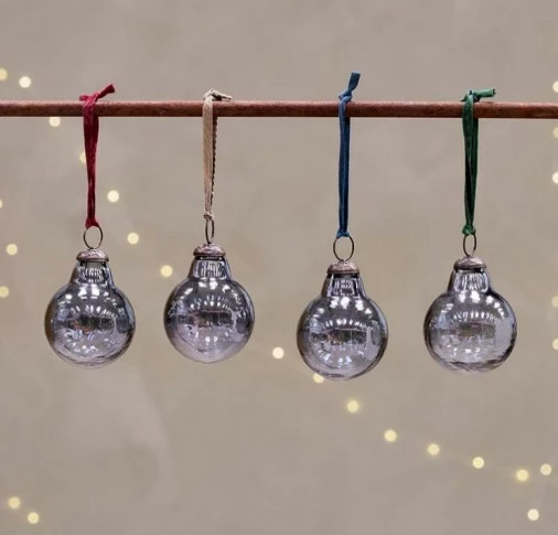 Nkuku Alura Round Bauble 3 Nkuku Alura Round Bauble