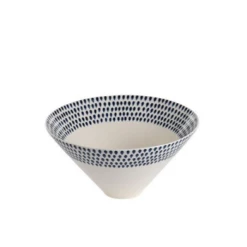 Nkuku Indigo Drop Serving Bowl - Small