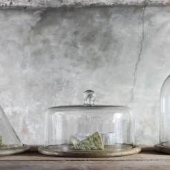 Nkuku Recycled Glass Cake Dome