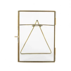 Nkuku Danta Brass Standing Frame 4 x 6