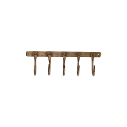 Nkuku Large Antique Brass Kuna Iron Hooks