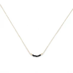 Nkuku Bego Black Onyx Necklace