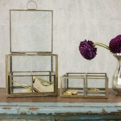 Nkuku Bequai Glass Compartment Box 6 Nkuku Bequai Glass Compartment Box