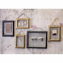 Nkuku Small Kariba Antique Brass Frame