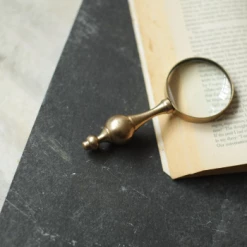 Nkuku Ndasa Brass Magnifying Glass