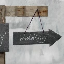 Nkuku Hanging Slate Arrow Board 3 Nkuku Hanging Slate Arrow Board