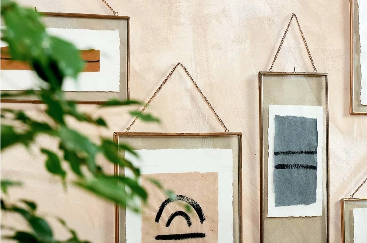 Nkuku Xl Brass Kiko Frame Portrait 36 X 29 Cm 4 Nkuku Xl Brass Kiko Frame Portrait 36 X 29 Cm