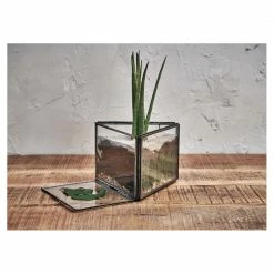 Nkuku Danta Triple Frame Planter Antique Black