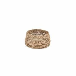 Nkuku Mendi Short Seagrass Basket Small