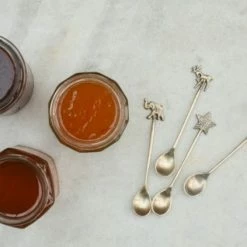 Nkuku Antique Brass Spoon