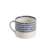 Nkuku Indigo Drop Mug - Set of 2