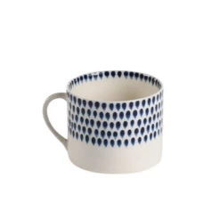 Nkuku Indigo Drop Mug - Set of 2