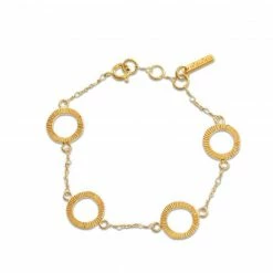 Nkuku Lalia Gold Chain Bracelet