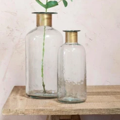 Nkuku Large Chara Hammered Bottle 4 Nkuku Large Chara Hammered Bottle