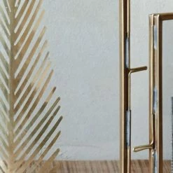 Nkuku Antique Brass Danta Folded Frame - 5x7